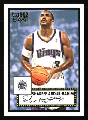 Shareef Abdur-Rahim 2005-06 Topps 1952 Style #66 BASKETBALL Card - Image 1 of 2