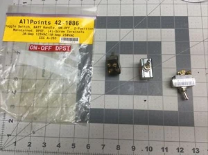 McGILL 0121-0001N DPST Toggle Switch 15A/125VAC 10A/250VAC 2-Pole 3/4HP -(LXA9C) - Picture 1 of 3
