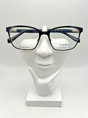Monturas de gafas de diseño negras 52-16-135 Tura by Lara Spencer LS107 Foto 1 de 4