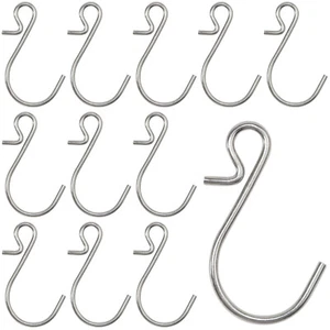 Kleine S Haken Verbinder Metall S geformter Draht Haken Kleiderbügel Hängehaken zum Selbermachen - Bild 1 von 7