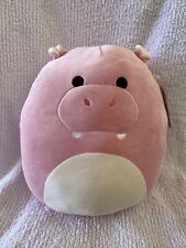 squishmallow Ridelle the pink Hippo 11’. BNWT 