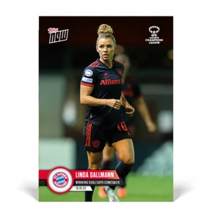 Topps NOW UWCL 22/23 - Card 005 - Linda Dallmann - Bayern München - Picture 1 of 2