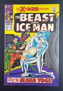 X-Men (1963) #47 VF- (7.5) Don Heck Beast Ice Man un - Picture 1 of 2
