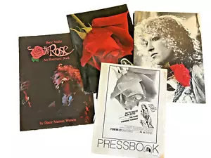 4 Bette Midler Collectibles Rose Original Pressbook Program  Photo Illus Book - Picture 1 of 22