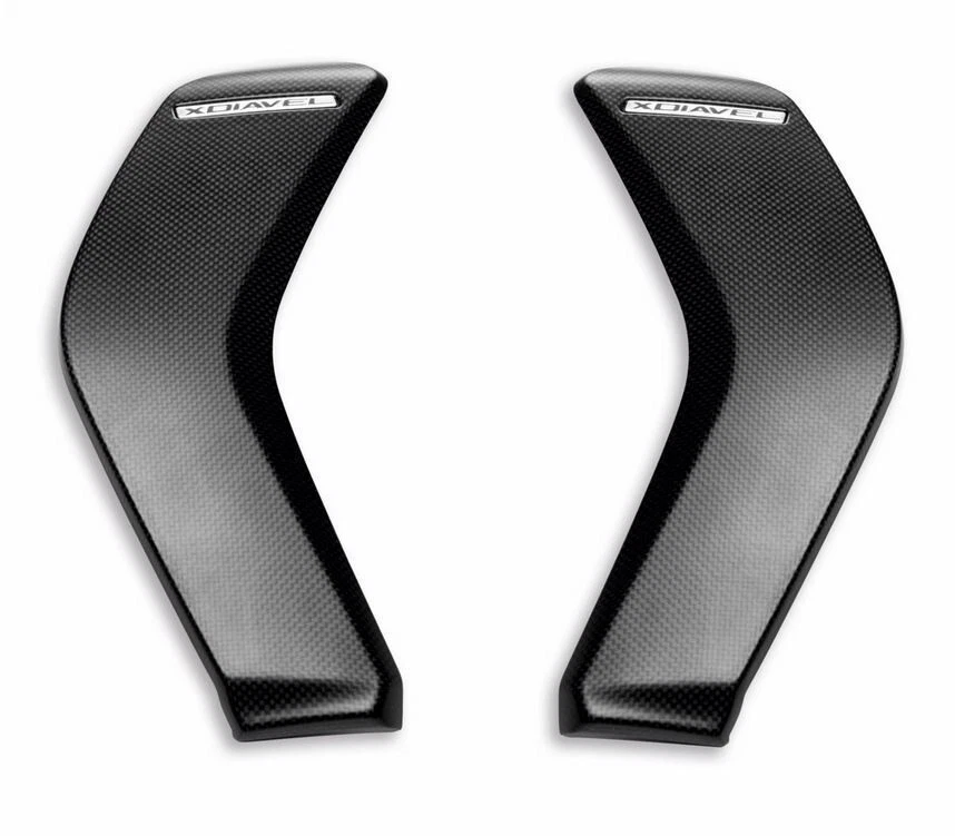 Cubierta De Radiador Ducati X-Diavel En Carbono Mate - Imagen 1 de 1