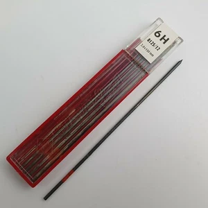 9x Schwan-Stabilo Micro 6H (2mm x 130mm) 8125/12 Clutch Pencil Drawing Leads - Picture 1 of 5