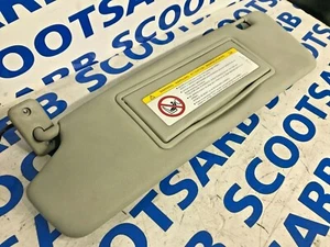 SAAB 9-3 93 Convertible Left Front Sun Visor Beige 12831669 12758113 2004-2007 - Picture 1 of 2