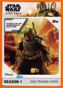 Star Wars Topps The Book of Boba Fett Blaster Box of 10 Boosters - Box - Auto - Picture 1 of 10
