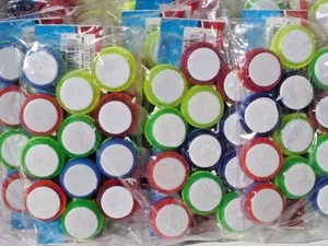 YO-YO'S 1.25" ASSORTED PLASTIC LOT OF 36 CARNIVALS, PARTY TOY, FAVORS - Picture 1 of 1