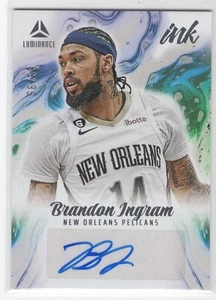 2022-23 Panini Chronicles Luminance #LIA-BIG Brandon Ingram Ink Auto /99 Bookend - Bild 1 von 2
