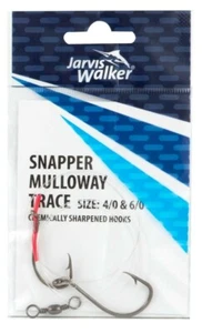 Jarvis Walker Snapper/Mulloway Rig With Chemically Sharpened Hooks-Sze 4/0 & 6/0 - Picture 1 of 1