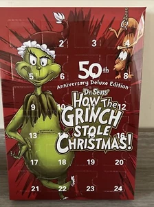 2023 - Der Grinch - 50th Anniversary - Deluxe Adventskalender - Weihnachten - Neu - Bild 1 von 6