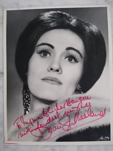Joan Sutherland Lucia di Lammermoor signature autograph signed press LARGE photo - Picture 1 of 5