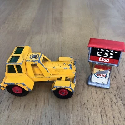 Grúa Jumbo Matchbox King Size Nº14 Taylor Hecha en Eng (Solo Base) PLUS Bomba de Combustible Foto 1 de 4