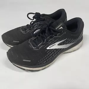 Brooks Womens Ghost 13 1203381D012 Black Lace Up Running Shoes Size US 11.5 W D - Picture 1 of 12