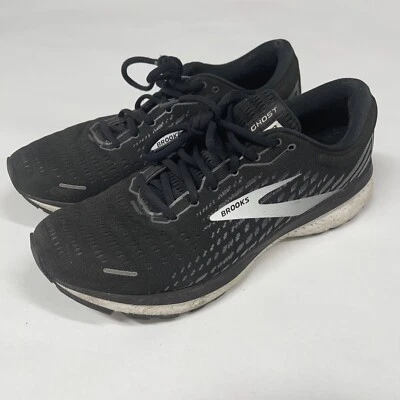 Brooks Womens Ghost 13 1203381D012 Black Lace Up Running Shoes Size US 11.5 W D - Image 1 of 4