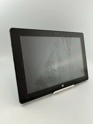Linx 10 32GB 10.1" Wi-Fi Black Windows 10 Tablet PC Cracked #i02 - Image 1 of 4