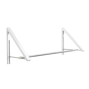 Wall-Mounted Drying Rack - Folding Clothes Hanger & Coat Organizer, 2 Racks - Picture 1 of 7