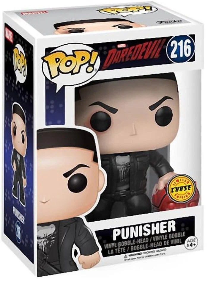 Funko Pop CHASE Daredevil: Punisher con figura de máscara Foto 1 de 1