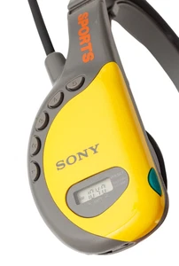 Sony Walkman SRF-HM55 Headphones FM/AM Radio Sports AVLS Working EXCELLENT CLEAN - Picture 1 of 17
