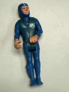 Fisher Price Adventure People Maschio Blu Subacqueo Vecchia Figurina Vintage 1979 - Foto 1 di 5