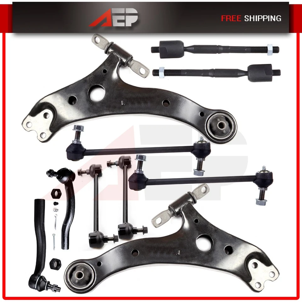 10 piezas para brazo de control trasero y extremo de varilla de amarre de rótula Lexus ES300 2002 2003 Foto 1 de 1