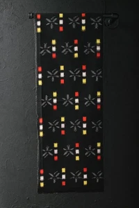 Japanese Fabric Wool Textile Vintage Kimono Antique Patch Woven 38.6"/KIP33/75 - Picture 1 of 10