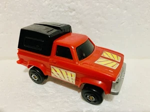 Zybots: vintage Explorer pickup w/ intact camper (legs) complete lot KO Remco - Picture 1 of 3