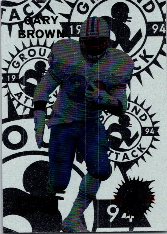 Gary Brown 1994 Playoff #242 Houston Oilers - Image 1 of 2