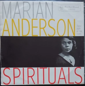 Marian Anderson, Franz Rupp – Spirituals - LP record excellent cover VG+ - Picture 1 of 3