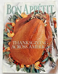 Vintage Bon Appetit Magazine Thanksgiving Holiday November 2000 - Imagen 1 de 2