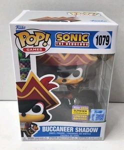 Funko Pop Games 1079 - Sonic the Hedgehog - Buccaneer Shadow - SDCC 2025 - Picture 1 of 11