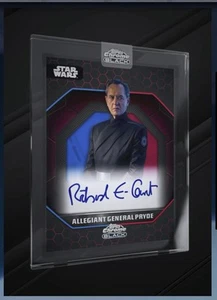 25 Topps Star Wars Card Trader DIGITAL Chrome Black EPIC Signature General Pryde - Picture 1 of 1
