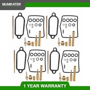 Set of 4 Deluxe Carburetor Repair Kits Carb Rebuild For Honda CB350F 1972-1974 - Picture 1 of 8