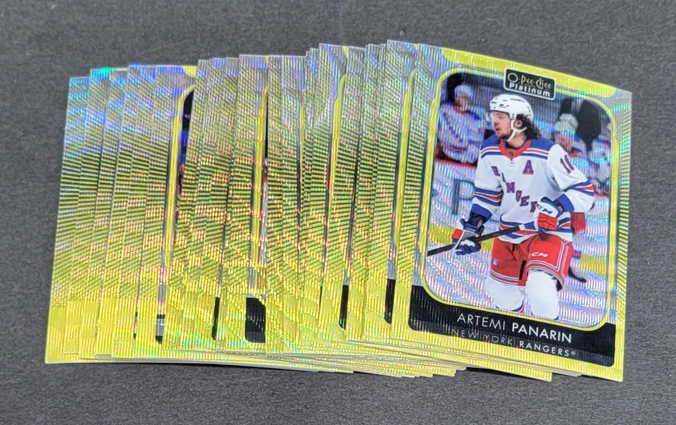 2021-22 O-Pee-Chee Platinum Neon Yellow Surge - You Pick - Image 1 of 1