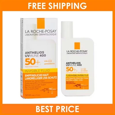 La Roche-Posay ANTHELIOS UVmune 400 Invisible, 50 ml Líquido No Perfumado FPS50+ Foto 1 de 4