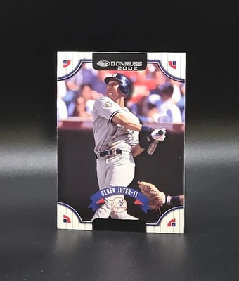 2002 Donruss DEREK JETER Card #3 New York Yankees Baseball - Image 1 of 2