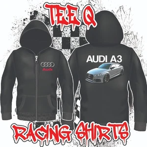 Audi A3 Euro Weapon ~ Black Unisex Pullover Hoodie - Picture 1 of 2