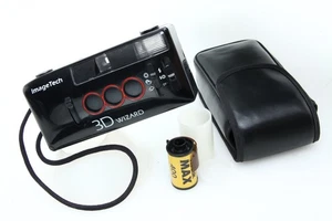 Custodia fotocamera ImageTech 3D Wizard 35mm e pellicola Kodak 1 rotolo TESTATA FUNZIONANTE - Foto 1 di 12
