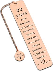 22 Jahre Kupfer Geschenke für Ihn/Ihr 22. Hochzeitstag für Frau... - Bild 1 von 6