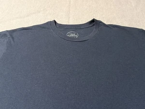 TRUE CLASSIC - Men's Short Sleeve T-Shirt - Size L - LARGE - BLUE - Picture 1 of 9