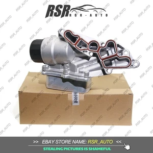 OEM MAHLE Upgraded Oil Filter Housing w/ Oil Cooler For Mercedes C280 M272 ML350 - Picture 1 of 6