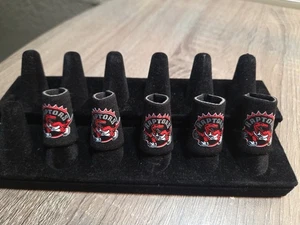 NBA Toronto Raptors Finger Sleeves Fingerbänder 5 Stück - Bild 1 von 2