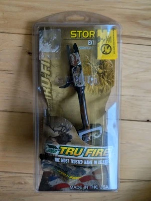 Tru-Fire STORM Extreme Release - Black & Camouflage STMEX NEW - Image 1 of 4