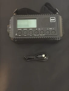 Dab Wind Up Radio, 5000 mAh Solar Powered Emergency Radio with SOS Alarm, Hand C - Picture 1 of 9