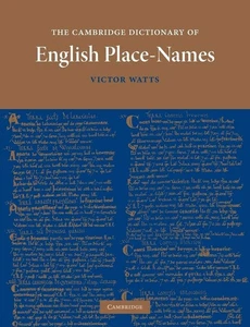 The Cambridge Dictionary of English Place-Names: Based on the Collections of the - Imagen 1 de 1