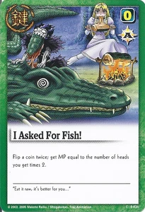 Ich fragte nach Fisch! - FOIL - Series 1 - Zatch Bell TCG - Bild 1 von 6