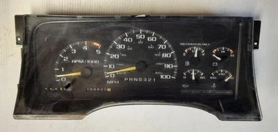 Velocímetro de cuadro de instrumentos Chevy C1500 1995 Foto 1 de 3