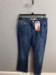 Pantalones de mezclilla Levis 726 acampanados azules para niñas talla 16 - Imagen 1 de 9