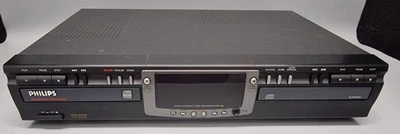 Phillips CDR 765 CD Recorder 2 Drives Play / Record #L-473 - Image 1 of 4